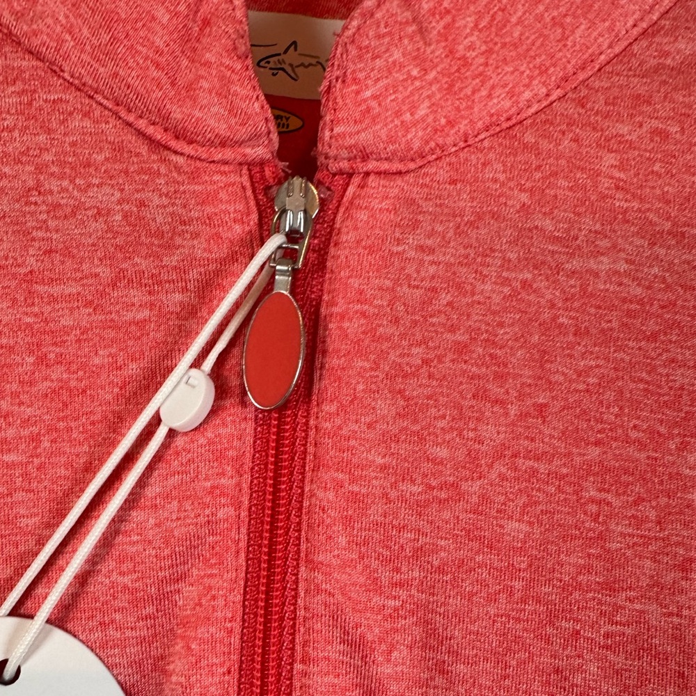 Greg Norman Golf Dress Sleeveless Quarter Zip Mock Neck Pleats Pink Size Medium - Picture 14 of 16